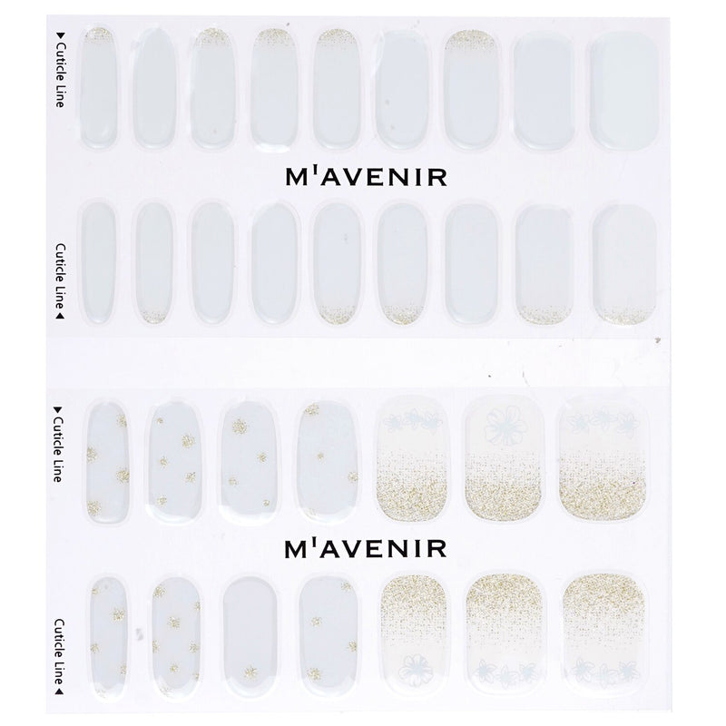 Mavenir Nail Sticker (White) - # White April Nail  32pcs