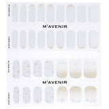 Mavenir Nail Sticker (White) - # White April Nail  32pcs