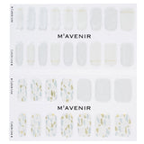 Mavenir Nail Sticker (White) - # Silver Wedding Ring Nail  32pcs