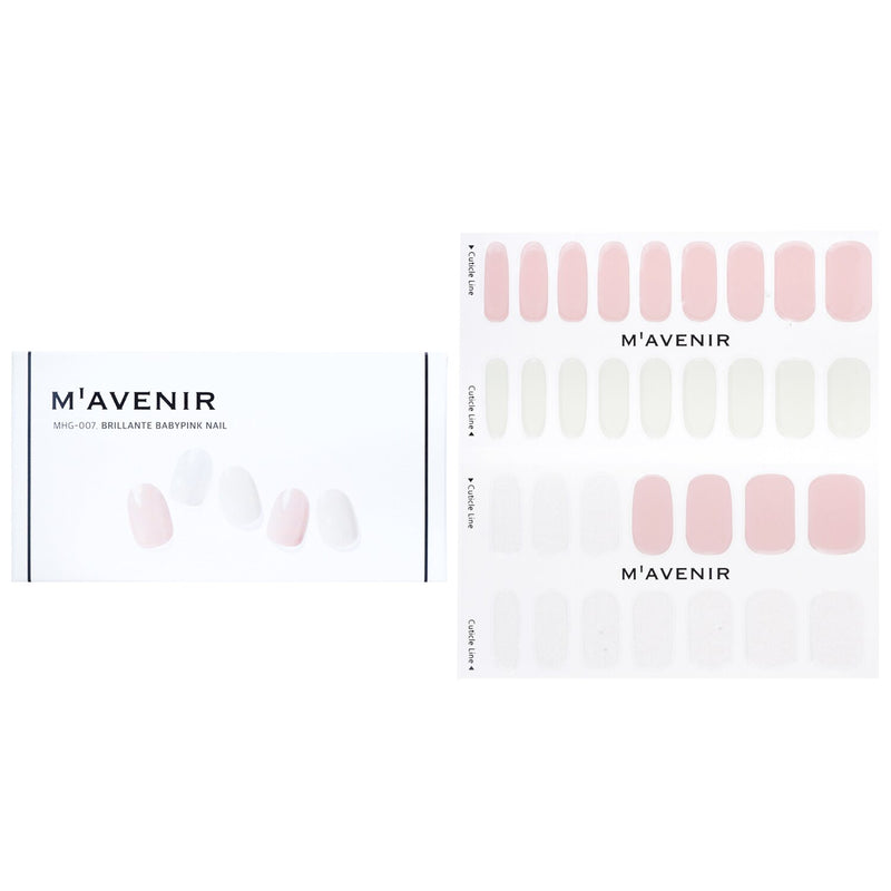 Mavenir Nail Sticker (Pink) - # Brillante Babypink Nail  32pcs