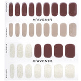 Mavenir Nail Sticker (Assorted Colour) - # Brillante Sepia Nail  32pcs