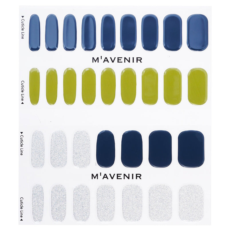 Mavenir Nail Sticker (Blue) - # Brillante Forest Nignt Nail  32pcs