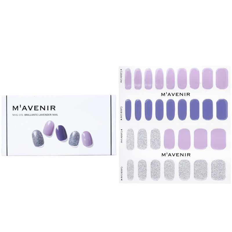 Mavenir Nail Sticker (Purple) - # Fiesta Violet Nail  32pcs