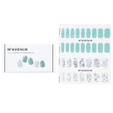 Mavenir Nail Sticker (Blue) - # Mint Berry Me Nail  32pcs