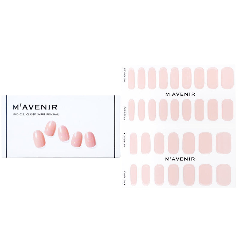 Mavenir Nail Sticker (Pink) - # Rose Quartz Marble Nail  32pcs