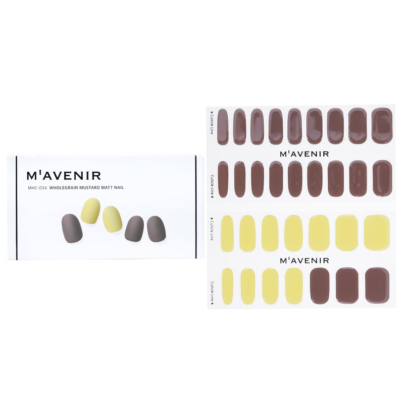 Mavenir Nail Sticker (Assorted Colour) - # Deep In The Green Nail  32pcs