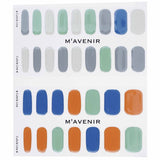 Mavenir Nail Sticker (Assorted Colour) - # Midnight Desert Nail  32pcs