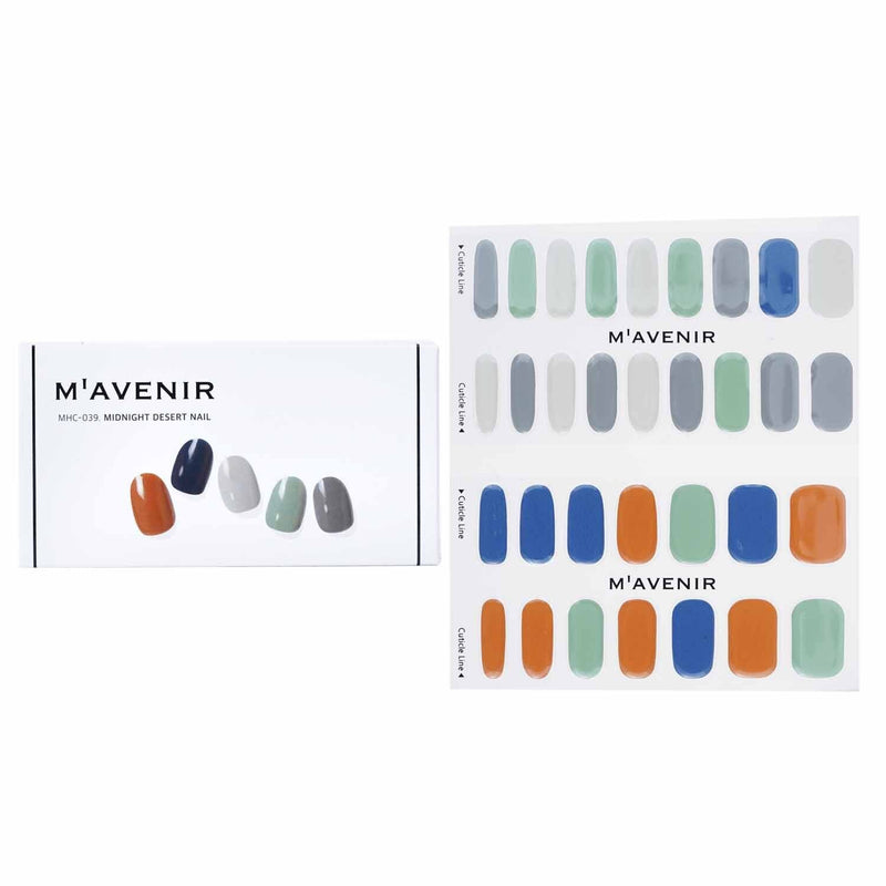 Mavenir Nail Sticker (Assorted Colour) - # Deep In The Green Nail  32pcs