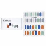 Mavenir Nail Sticker (Assorted Colour) - # Midnight Desert Nail  32pcs