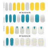 Mavenir Nail Sticker (Assorted Colour) - # Grid And Dot Tree Nail  32pcs