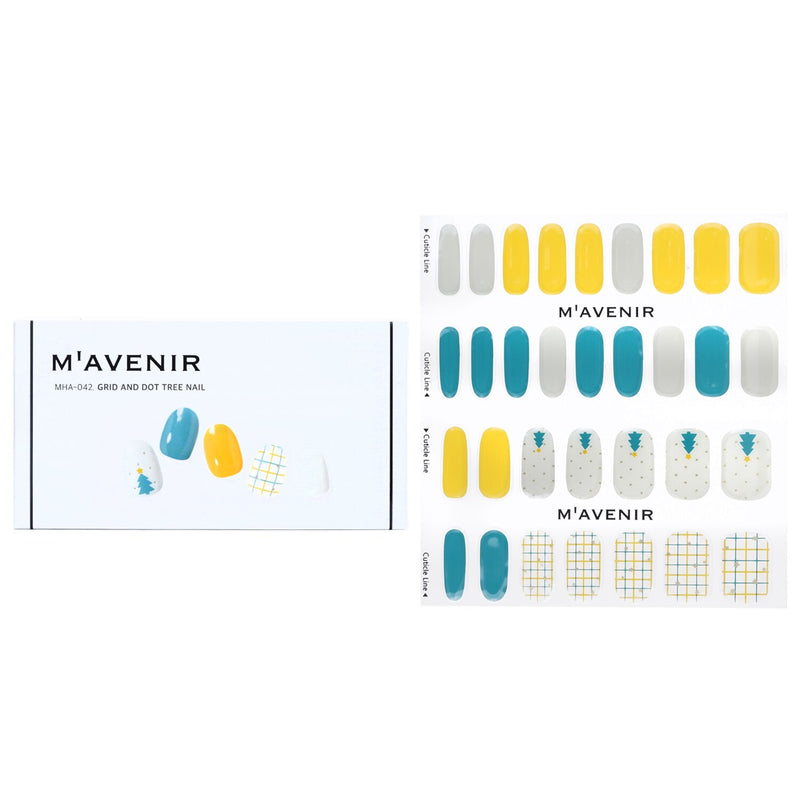 Mavenir Nail Sticker (Assorted Colour) - # Brillante Sepia Nail  32pcs