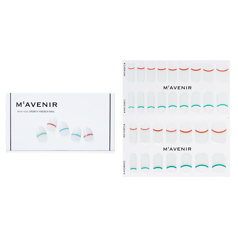 Mavenir Nail Sticker (Patterned) - # Modern Line Pedi  36pcs