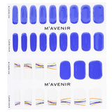 Mavenir Nail Sticker (Blue) - # Bright Road Night Nail  32pcs