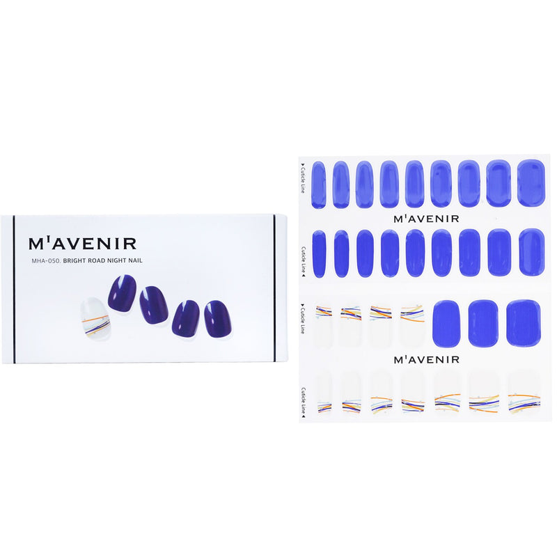 Mavenir Nail Sticker (Blue) - # Blue Mariposa Nail  32pcs