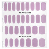 Mavenir Nail Sticker (Purple) - # Redbean Matt Nail  32pcs