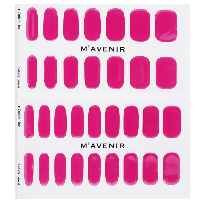 Mavenir Nail Sticker (Pink) - # Classic Raspberry Nail  32pcs