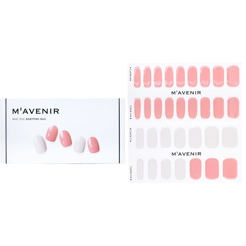 Mavenir Nail Sticker (Pink) - # Babypink Nail  32pcs