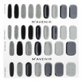 Mavenir Nail Sticker (Assorted Colour) - # Orora With Black Nail  32pcs