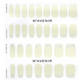 Mavenir Nail Sticker (White) - # Lemon Cream Fiesta Nail  32pcs