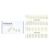 Mavenir Nail Sticker (White) - # Lemon Cream Fiesta Nail  32pcs