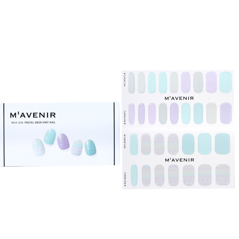Mavenir Nail Sticker (Assorted Colour) - # Brillante Sepia Nail  32pcs