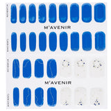 Mavenir Nail Sticker (Blue) - # Road Of Snow Tree Nail  32pcs