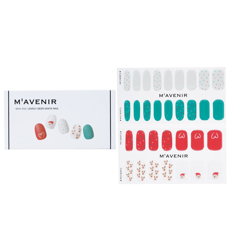 Mavenir Nail Sticker (Assorted Colour) - # Brillante Sandy Nail  32pcs