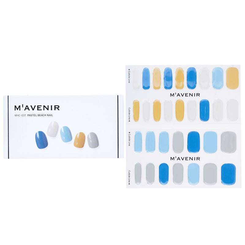 Mavenir Nail Sticker (Assorted Colour) - # Brillante Sepia Nail  32pcs