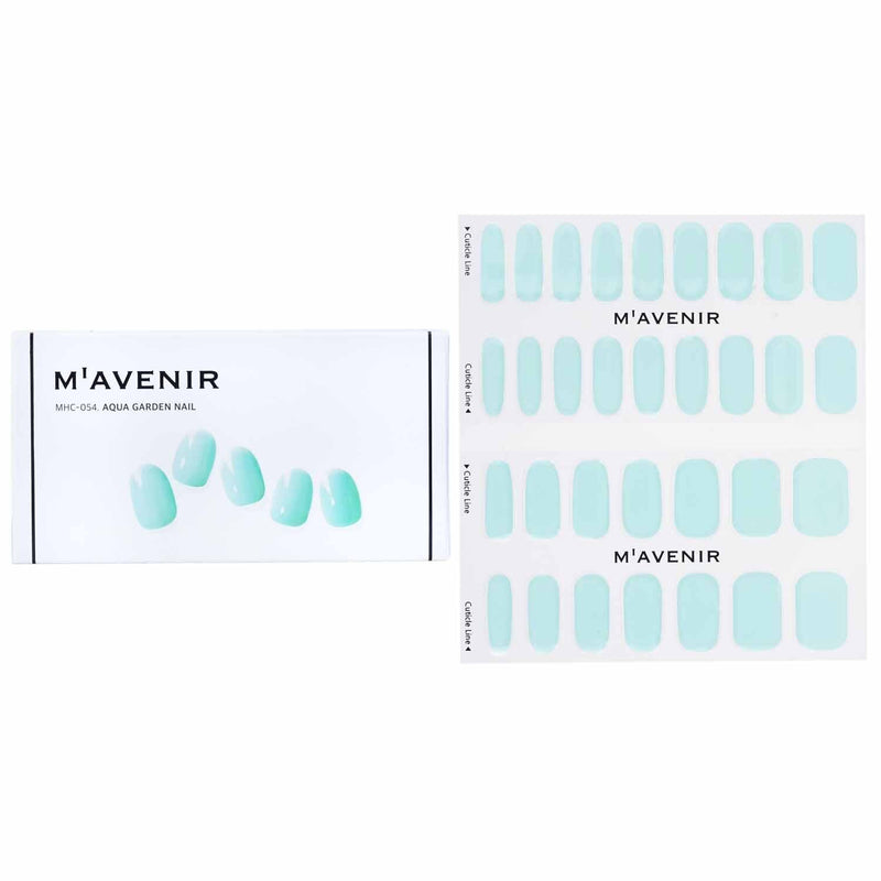 Mavenir Nail Sticker (Blue) - # Jade Syrup Nail  32pcs