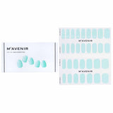 Mavenir Nail Sticker (Blue) - # Splinkle With Tinted Green Nail  32pcs