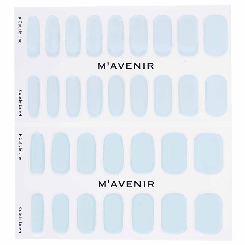 Mavenir Nail Sticker - # Soft Blue Nail  32pcs