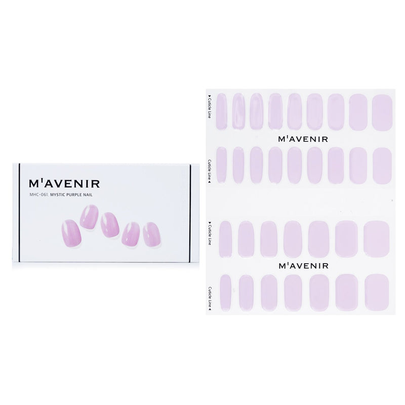 Mavenir Nail Sticker (Purple) - # Brillante Lavender Nail  32pcs