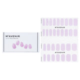 Mavenir Nail Sticker (Purple) - # Redbean Matt Nail  32pcs