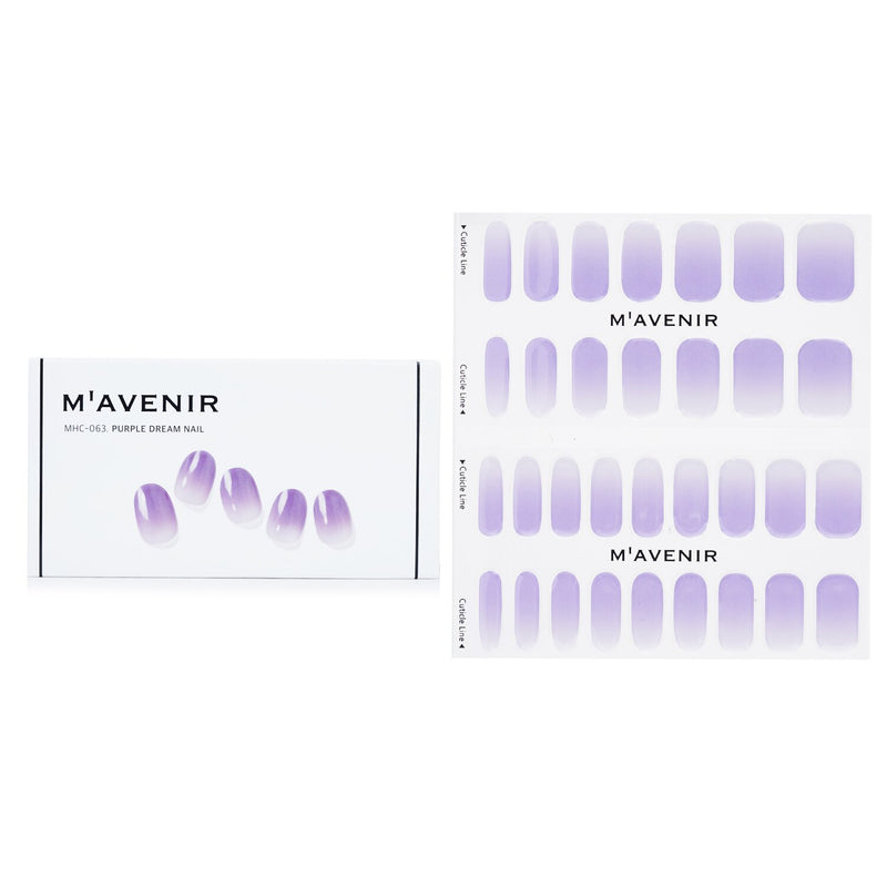 Mavenir Nail Sticker (Purple) - # Evening Road Nail  32pcs