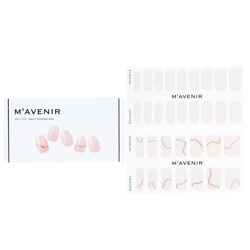 Mavenir Nail Sticker (Pink) - # Autumn Pink Rose Pedi  36pcs