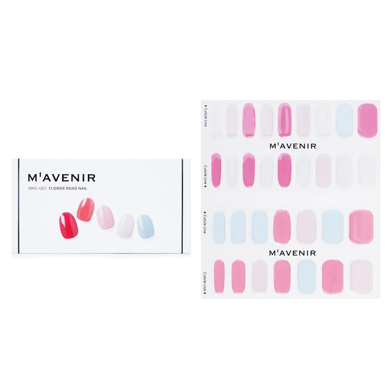 Mavenir Nail Sticker (Assorted Colour) - # Wholegrain Mustard Matt Nail  32pcs