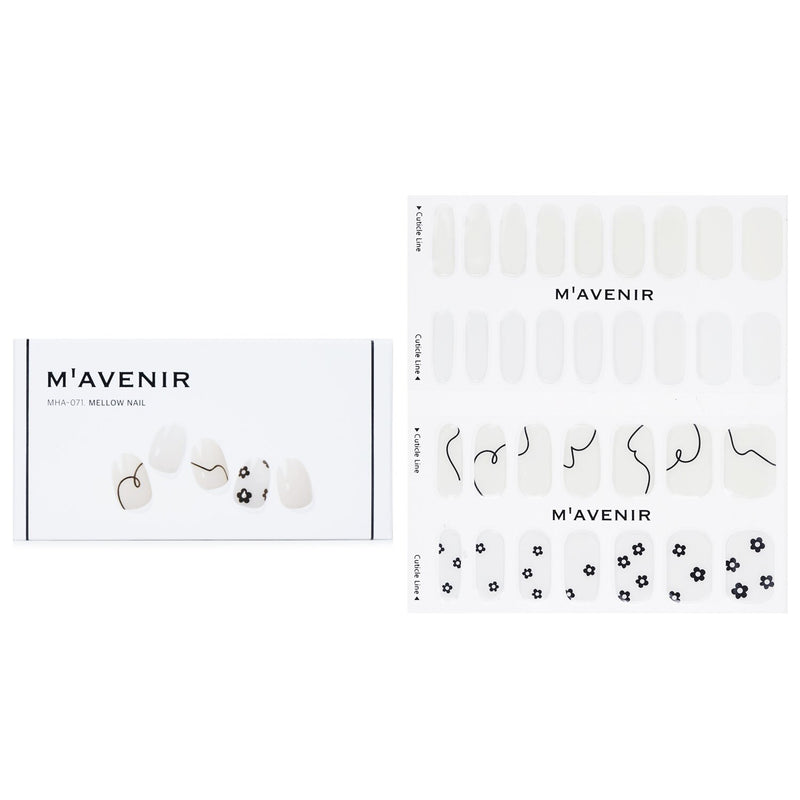 Mavenir Nail Sticker (White) - # Modernie Nail  32pcs