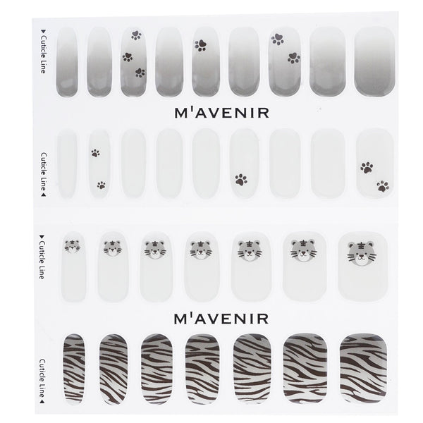 Mavenir Nail Sticker (Patterned) - # Tiger Punch Nail  32pcs