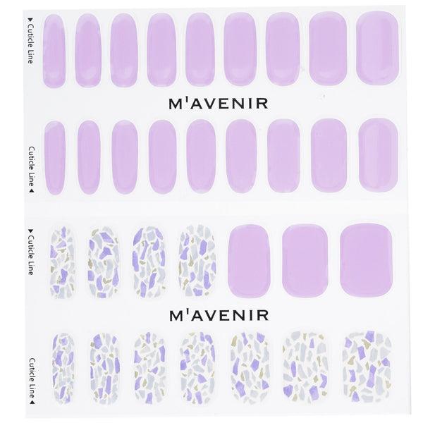 Mavenir Nail Sticker (Purple) - # Amethyst Shell Nail  32pcs