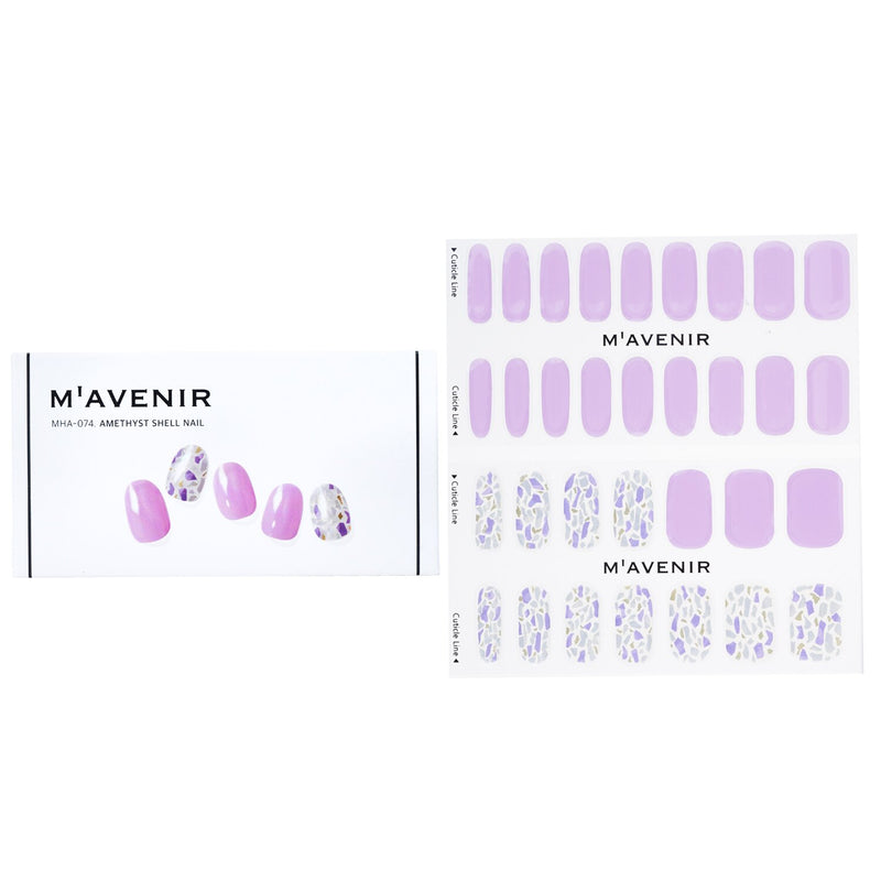 Mavenir Nail Sticker (Purple) - # Fiesta Violet Nail  32pcs