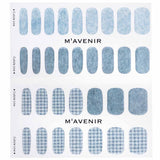 Mavenir Nail Sticker (Blue) - # Daily Knit Nail  32pcs