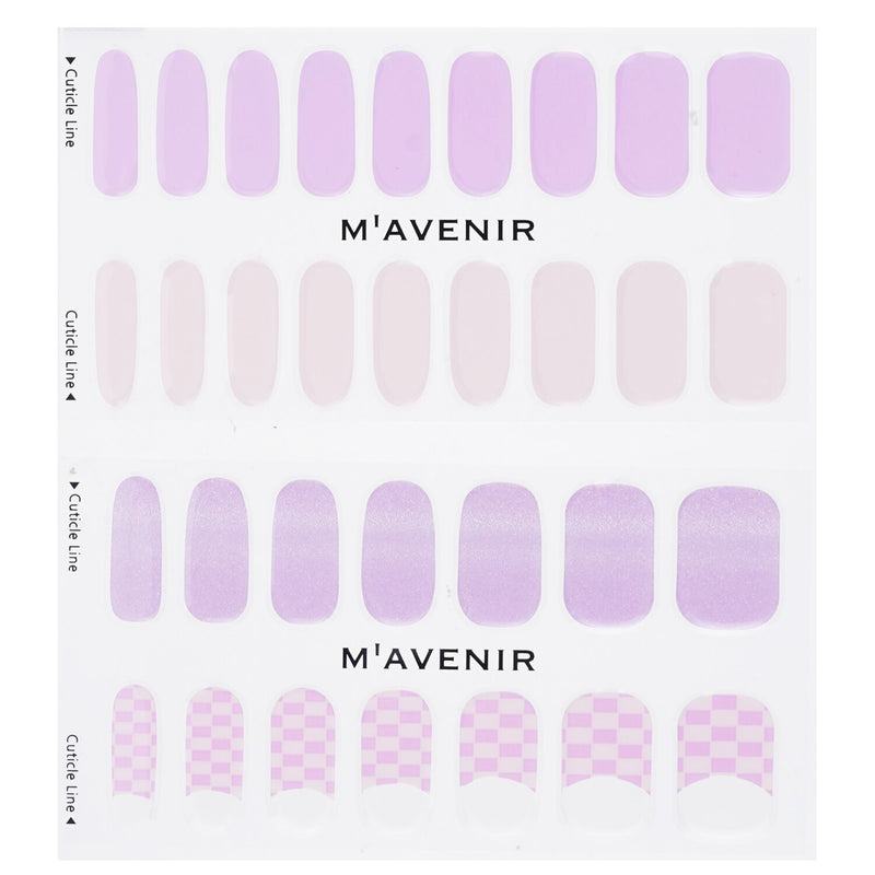 Mavenir Nail Sticker (Purple) - # Beyond Nail  32pcs