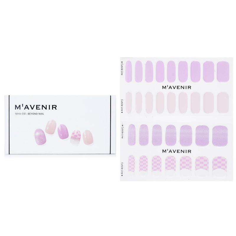 Mavenir Nail Sticker (Purple) - # Evening Road Nail  32pcs