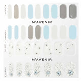 Mavenir Nail Sticker (Assorted Colour) - # Falling Daisy Nail  32pcs