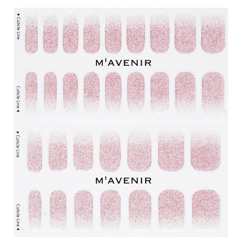 Mavenir Nail Sticker (Pink) - # Fiesta Pink Rose Nail  32pcs