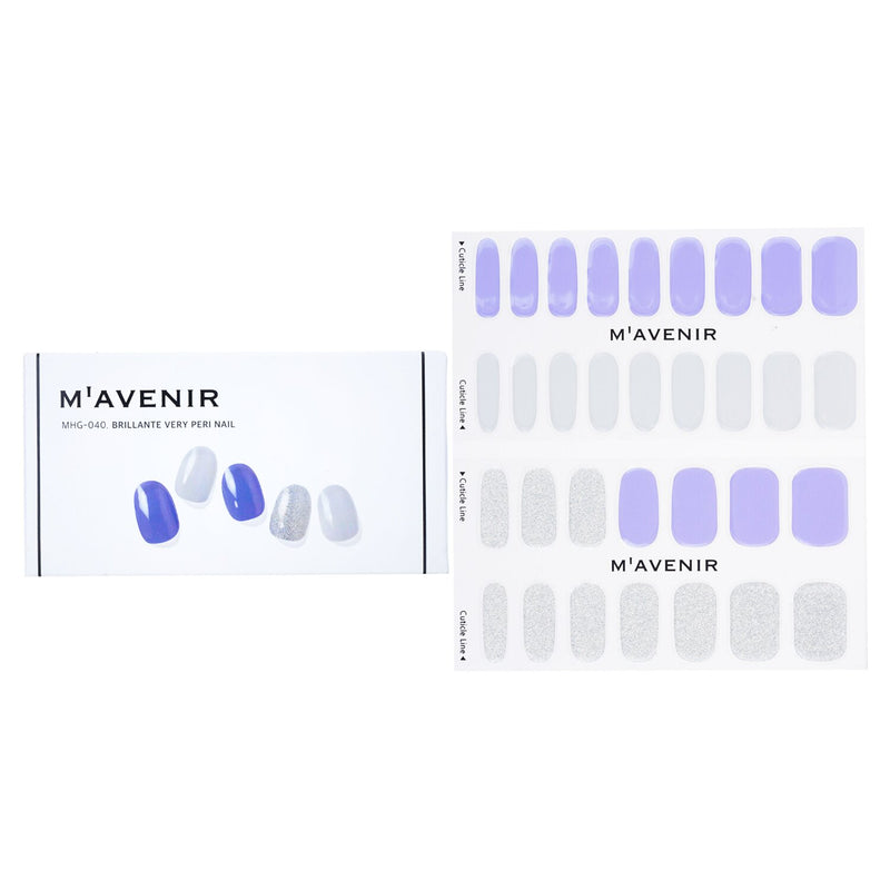 Mavenir Nail Sticker (Purple) - # Mystic Purple Nail  32pcs