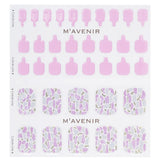 Mavenir Nail Sticker (Pink) - # Tear Drop Nail  32pcs