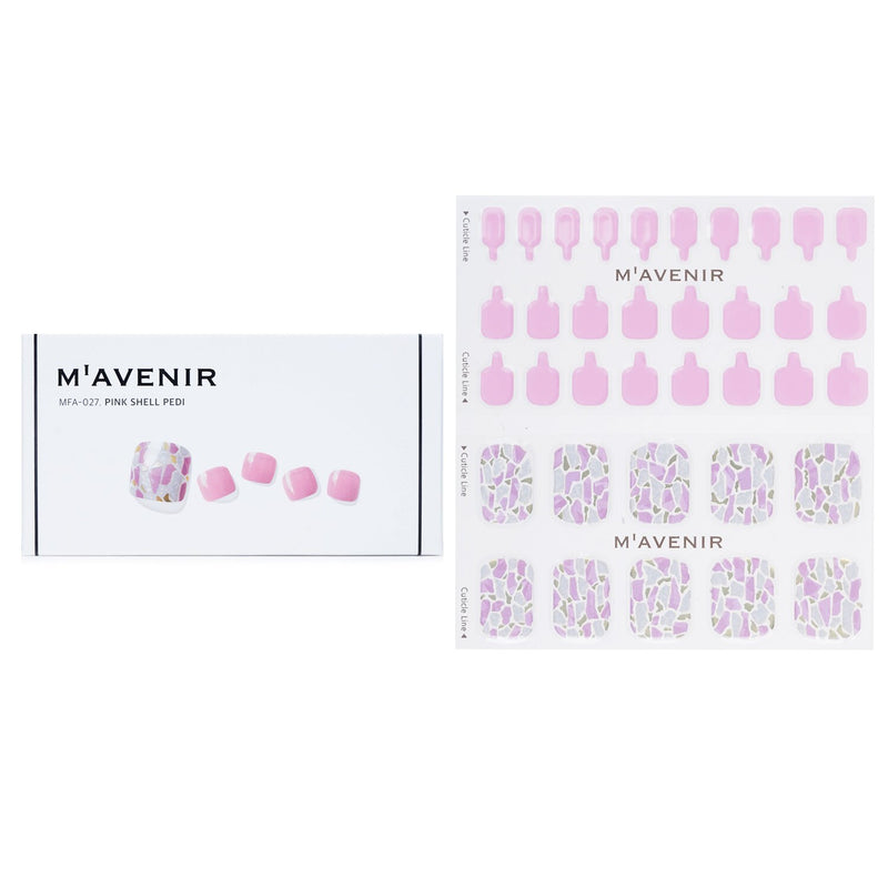 Mavenir Nail Sticker (Pink) - # Brillante Babypink Nail  32pcs