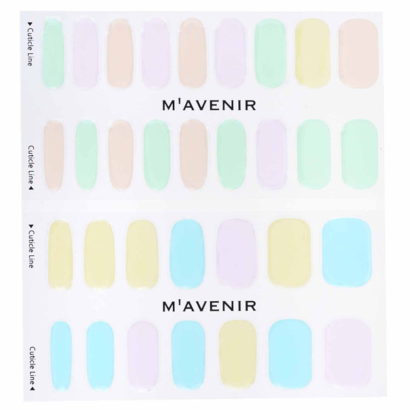 Mavenir Nail Sticker (Assorted Colour) - # Sugar Sugar Nail  32pcs