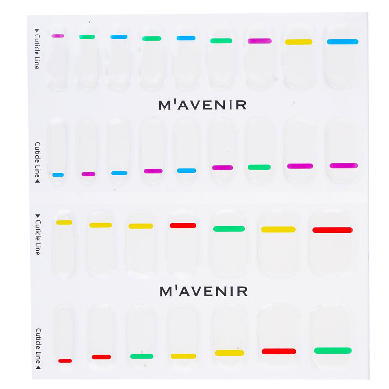 Mavenir Nail Sticker (Patterned) - # Xylophone Nail  32pcs